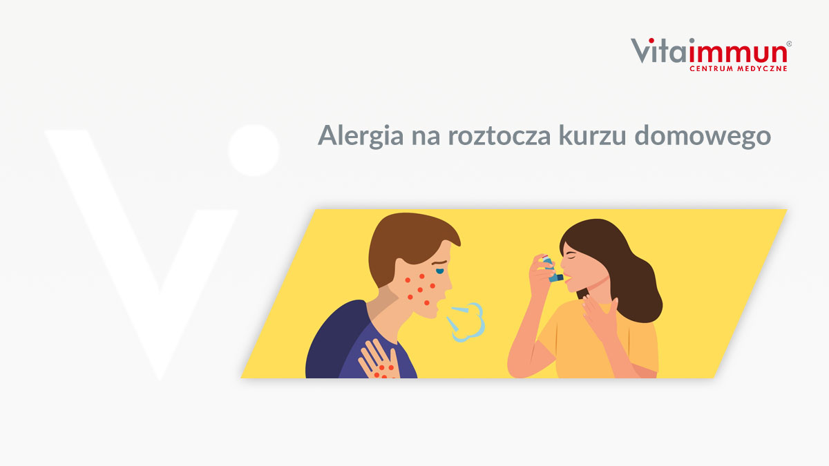 Alergia na roztocza kurzu domowego